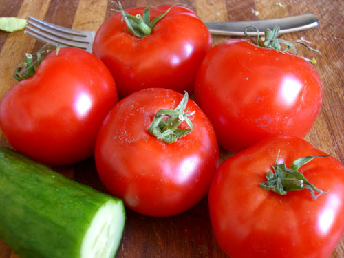 Farmers Market Tomatoes